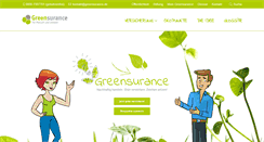 Desktop Screenshot of greensurance.de